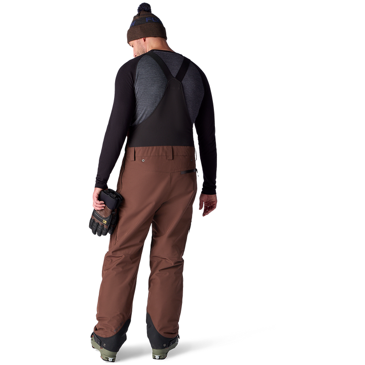 Flylow Snowman Bibs - Men's Brew