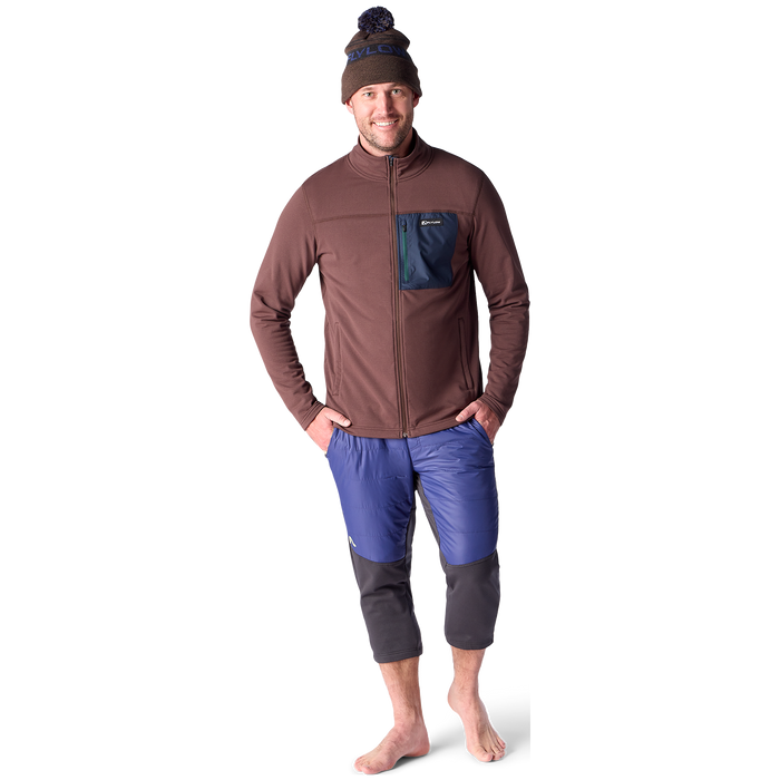 Flylow Puffer 3/4 Pants - Men's Blu/Black