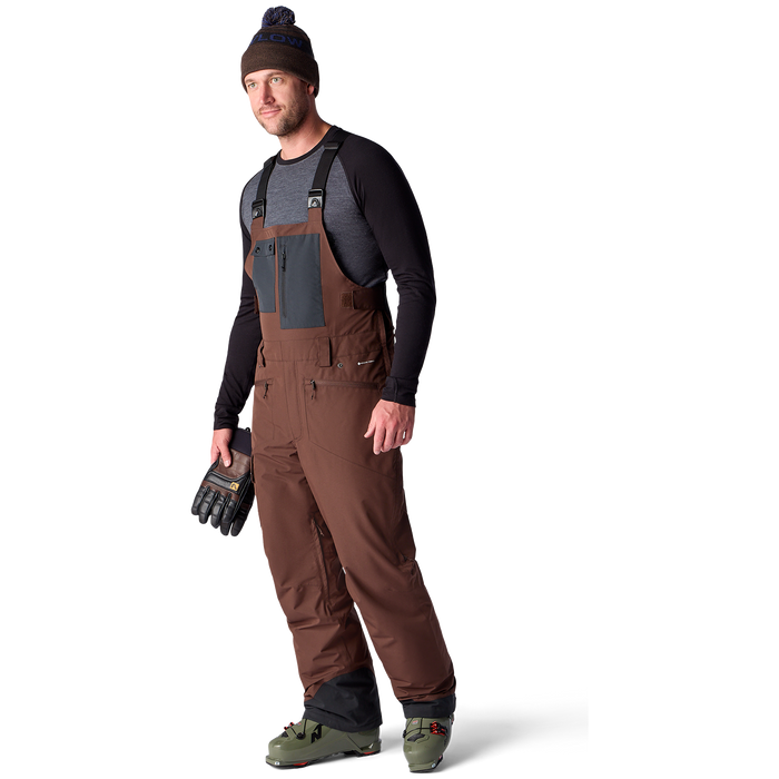 Flylow Snowman Bibs - Men's Brew