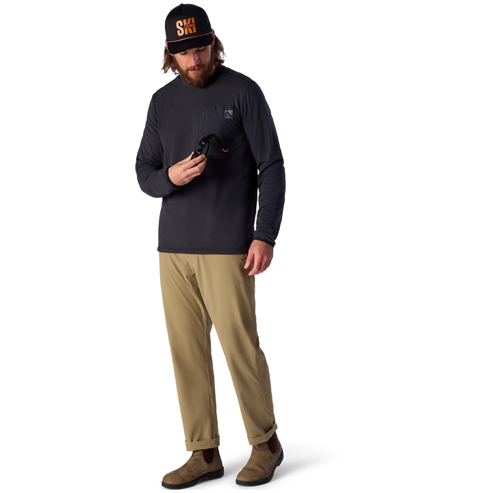 Flylow Mateo Crew - Men's Black