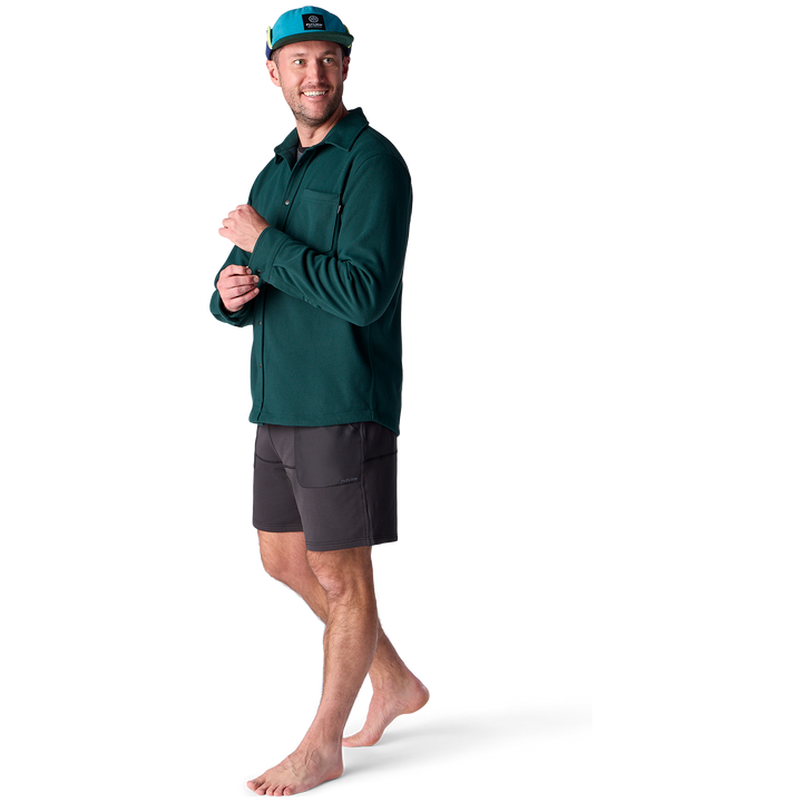 Flylow Zuki Fleece Shorts - Men's Black