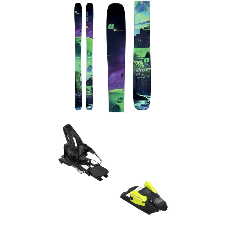 Armada ARV 100 Madsteez Skis + Salomon Strive 14 GW Ski Bindings 2027