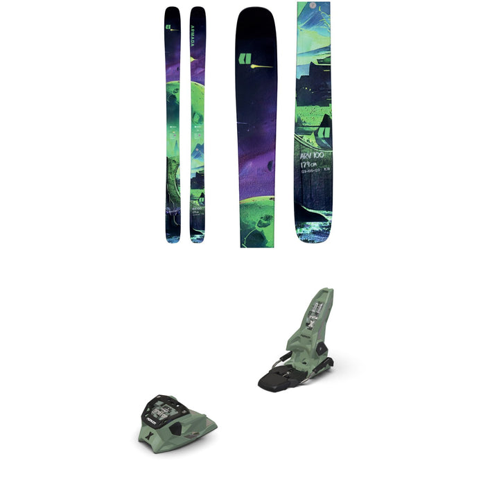 Armada ARV 100 Madsteez Skis + Marker Griffon X 13 Ski Bindings 2027