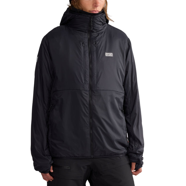 Oyuki Kumo Polartec® Alpha Full-Zip Hoodie - Unisex Black
