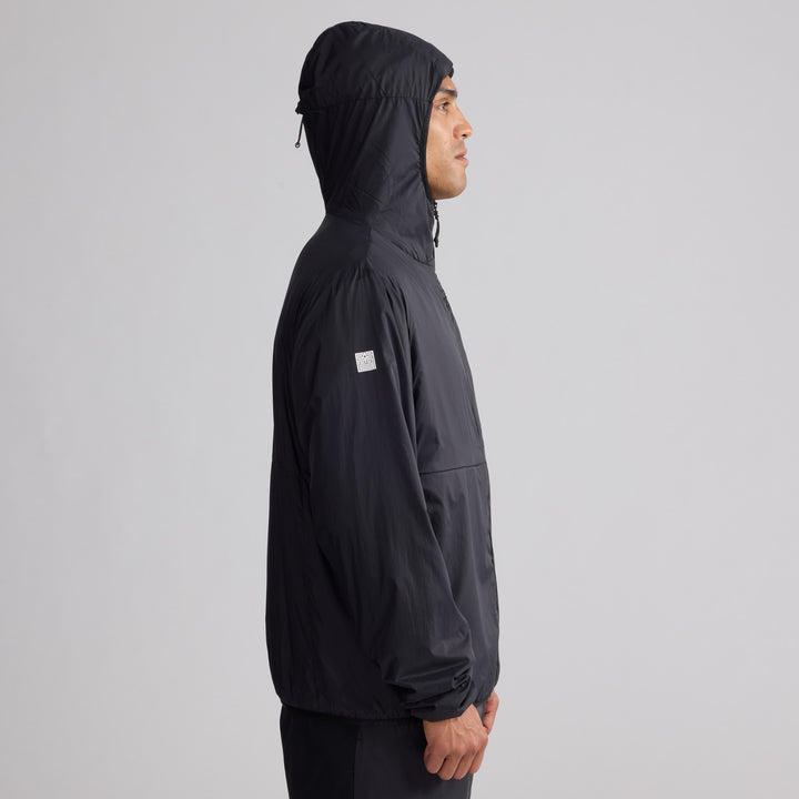 Oyuki Kumo Polartec® Alpha Full-Zip Hoodie - Unisex Black
