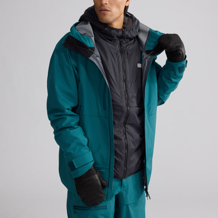 Oyuki Kumo Polartec® Alpha Full-Zip Hoodie - Unisex Black