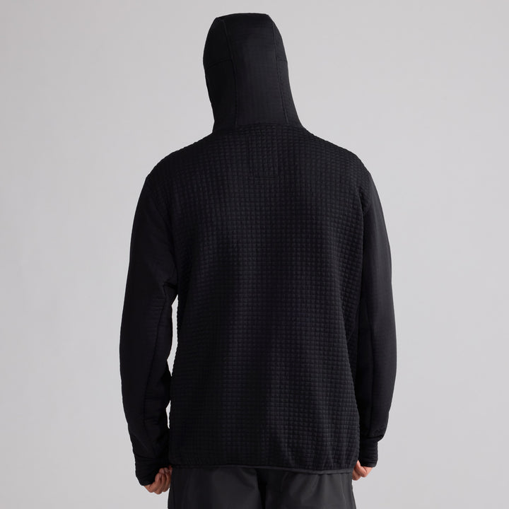 Oyuki Sora Polartec® Power Air Pullover Hoodie - Unisex Black