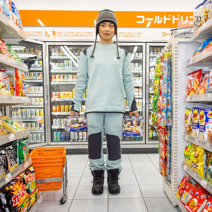 Oyuki Hikari Fleece Pants - Unisex Blue Surf