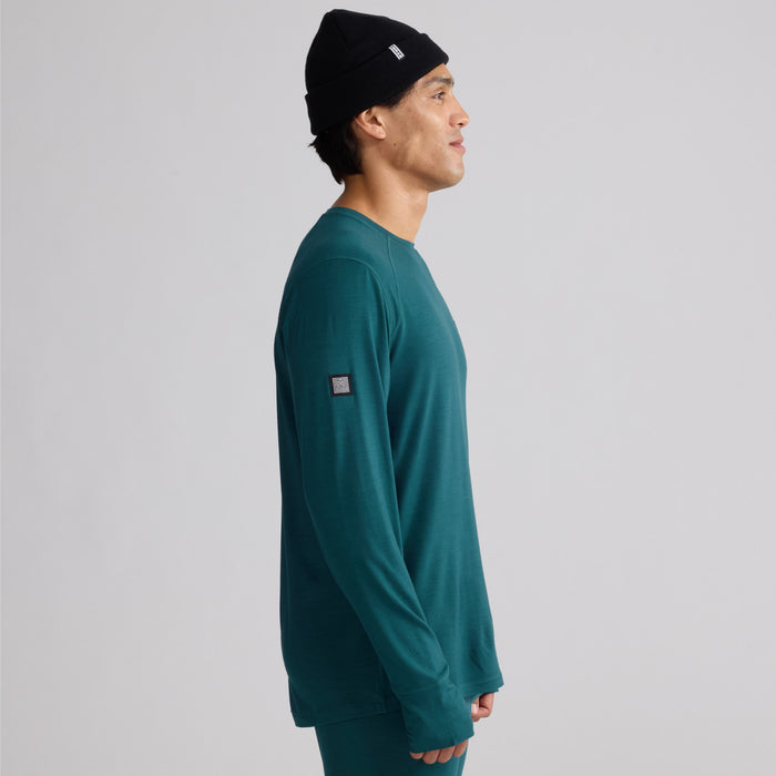 Oyuki Merino Longsleeve - Men's Green Heron