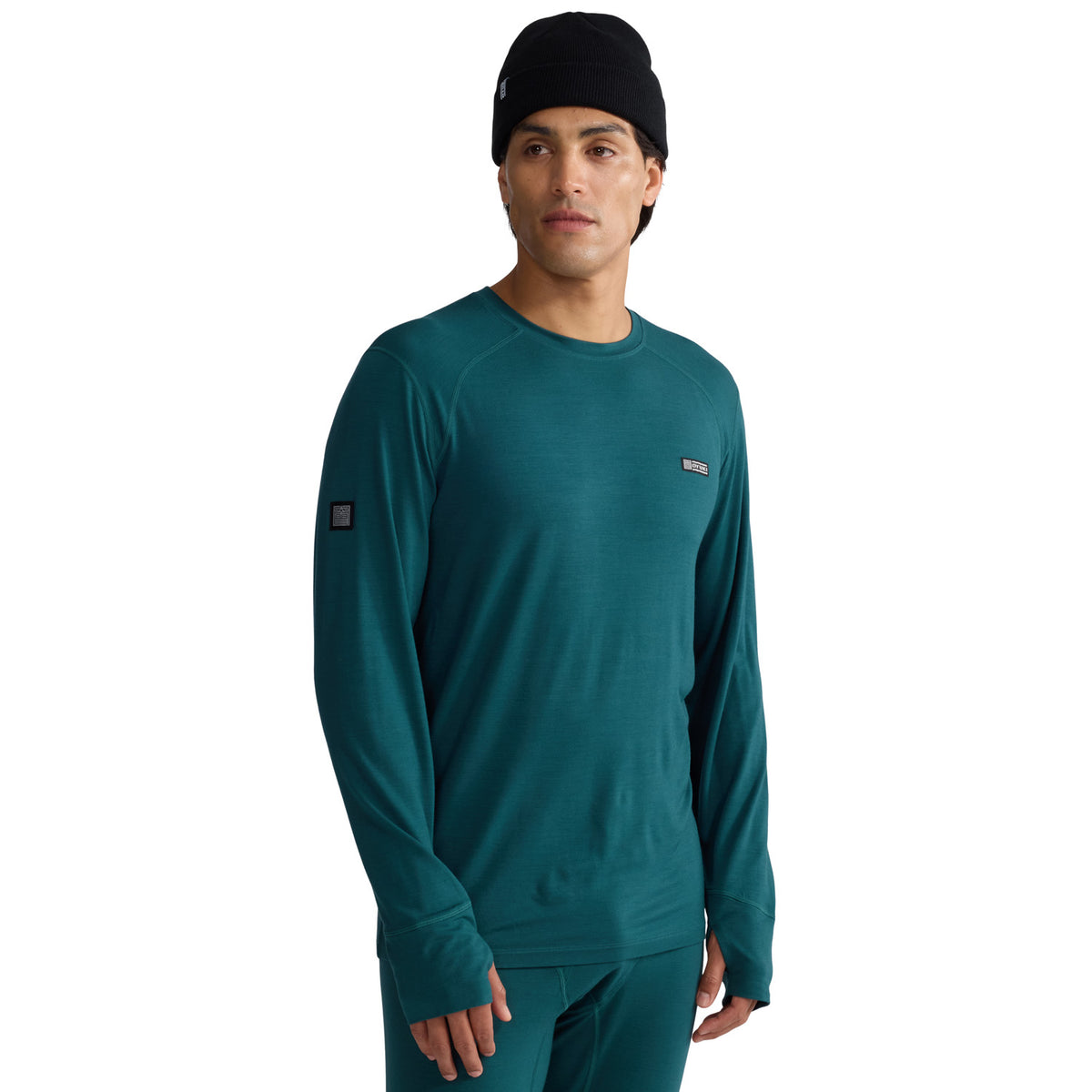 Oyuki Merino Longsleeve - Men's Green Heron