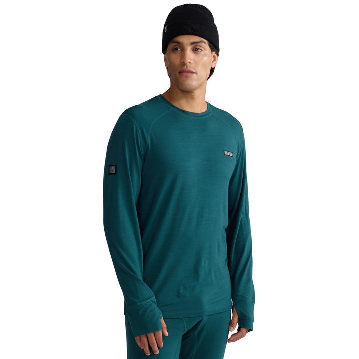 Oyuki Merino Longsleeve - Men's Green Heron