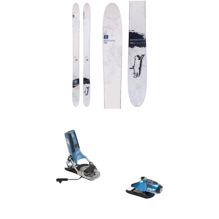Armada Whitewalker 108 Skis + Look Pivot 2.0 15 GW Ski Bindings 2027