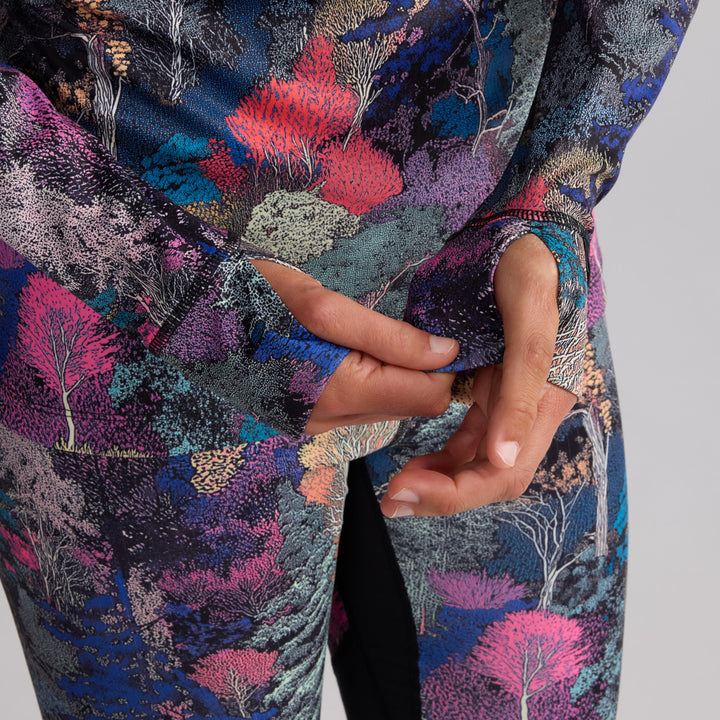 Oyuki Hitatech Funnel Neck Longsleeve - Women's Shinrin-Yoku