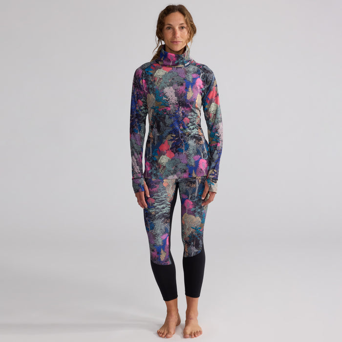 Oyuki Hitatech Funnel Neck Longsleeve - Women's Shinrin-Yoku