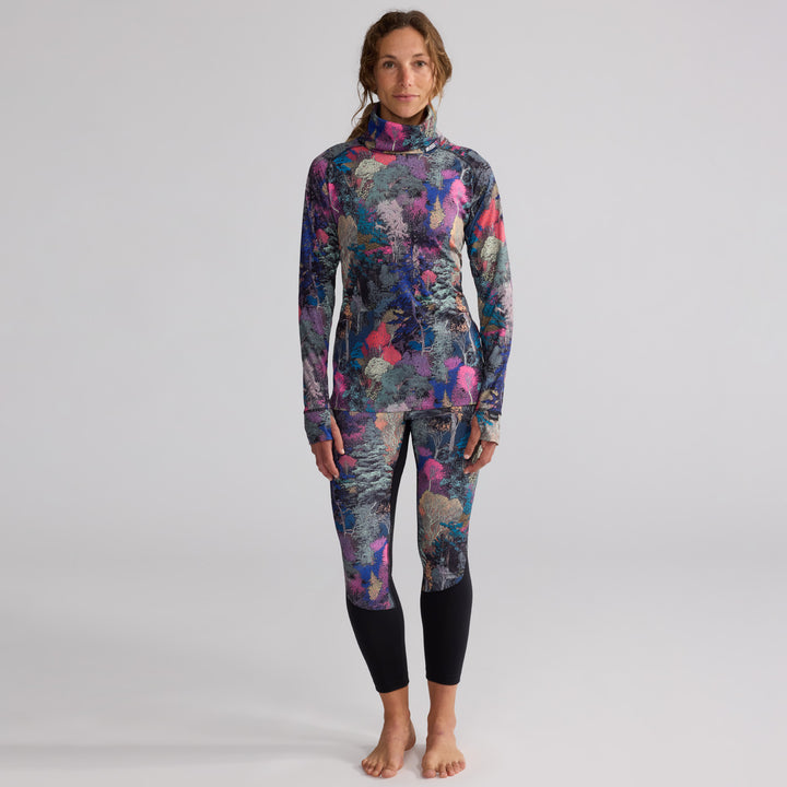 Oyuki Hitatech Funnel Neck Longsleeve - Women's Shinrin-Yoku