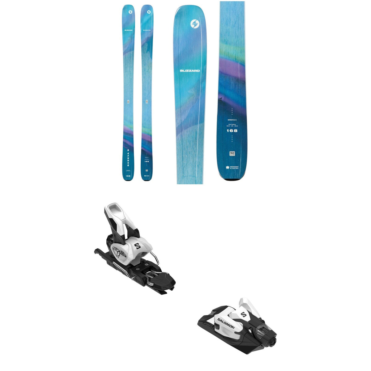 Blizzard Sheeva 9 Skis - Women's + Salomon Strive 12 GW Ski Bindings 2027