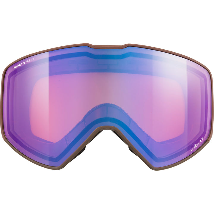 Julbo Cyrius X Goggles Brown/REACTIV 1-3 HD