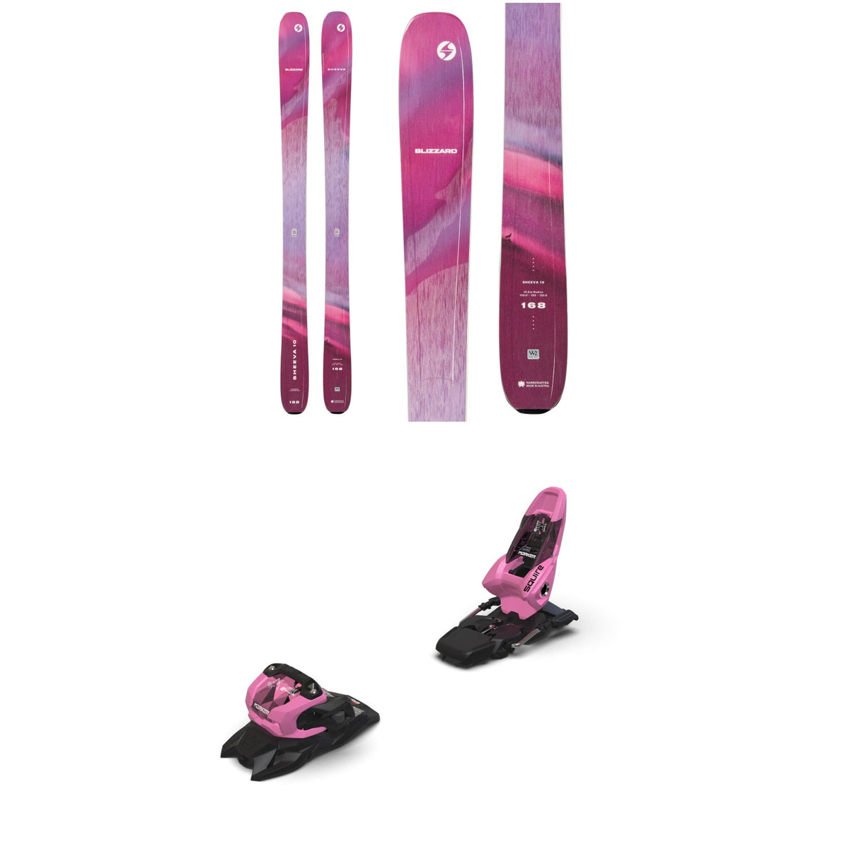 Blizzard Sheeva 10 Skis + Marker Squire 11 Ski Bindings 2027