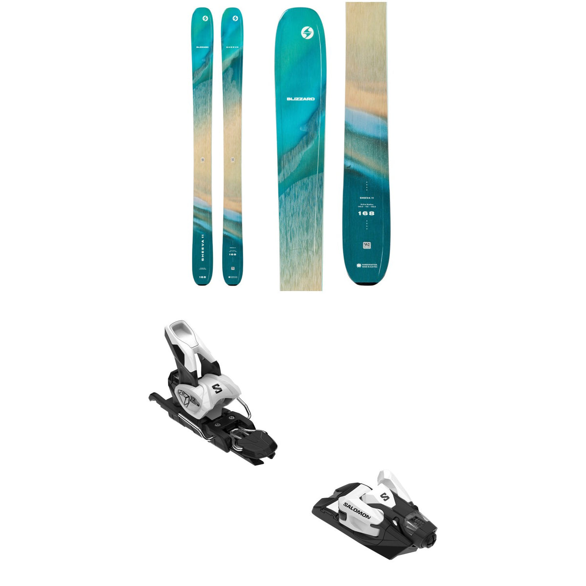 Blizzard Sheeva 11 Skis + Salomon Strive 12 GW Ski Bindings 2027