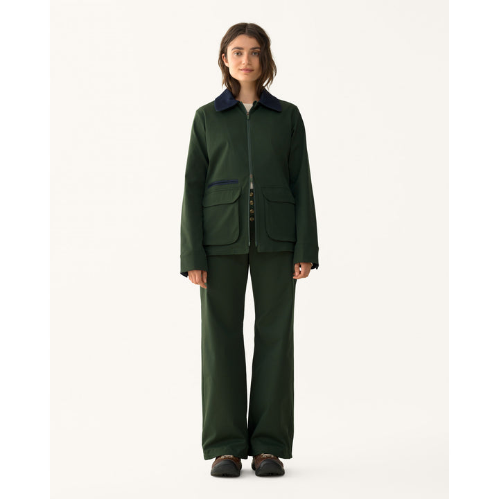 Hikerkind Front Field Jacket - Women's Conifer