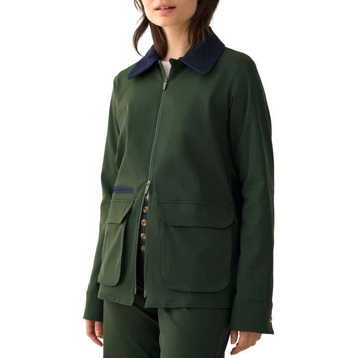 Hikerkind Front Field Jacket - Women's Conifer