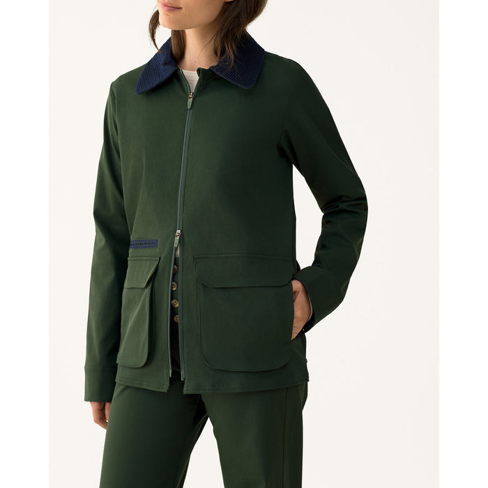 Hikerkind Front Field Jacket - Women's Conifer