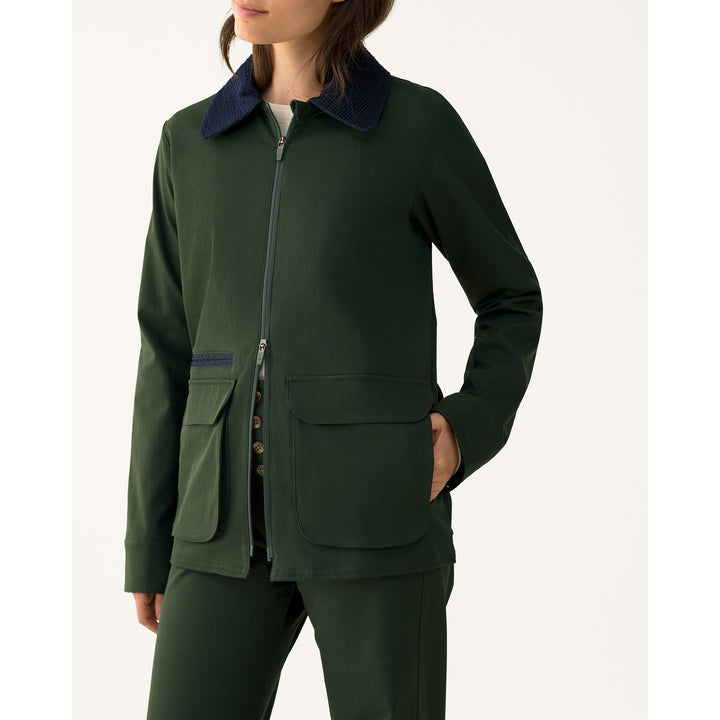 Hikerkind Front Field Jacket - Women's Conifer