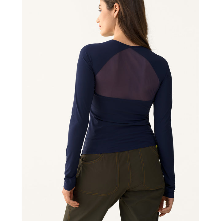 Hikerkind Trail Long-Sleeve T-Shirt - Women's Woad