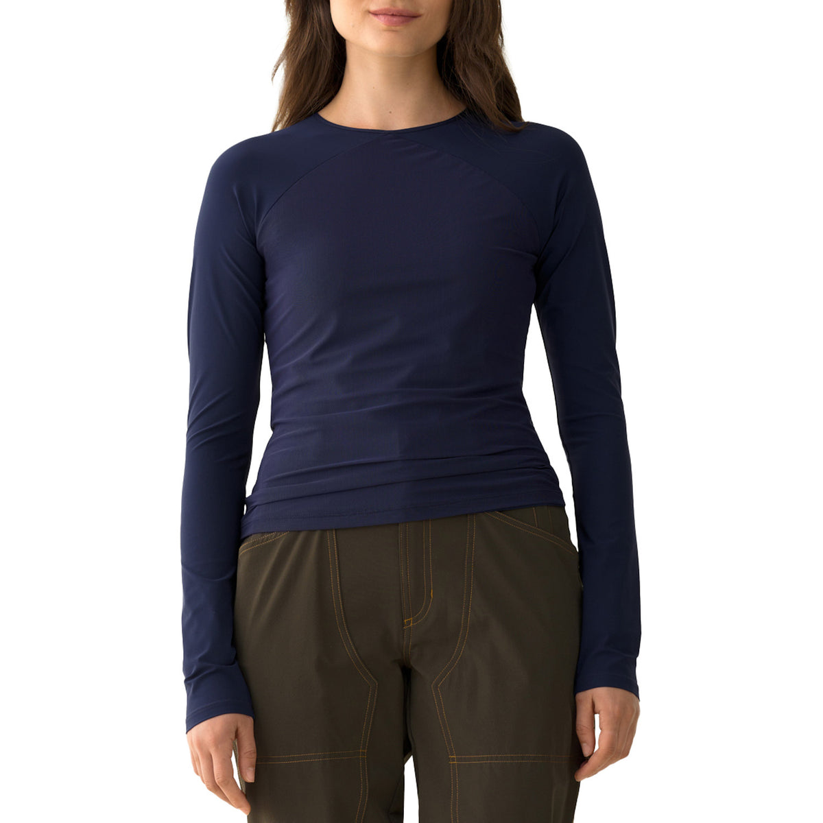 Hikerkind Trail Long-Sleeve T-Shirt - Women's Woad