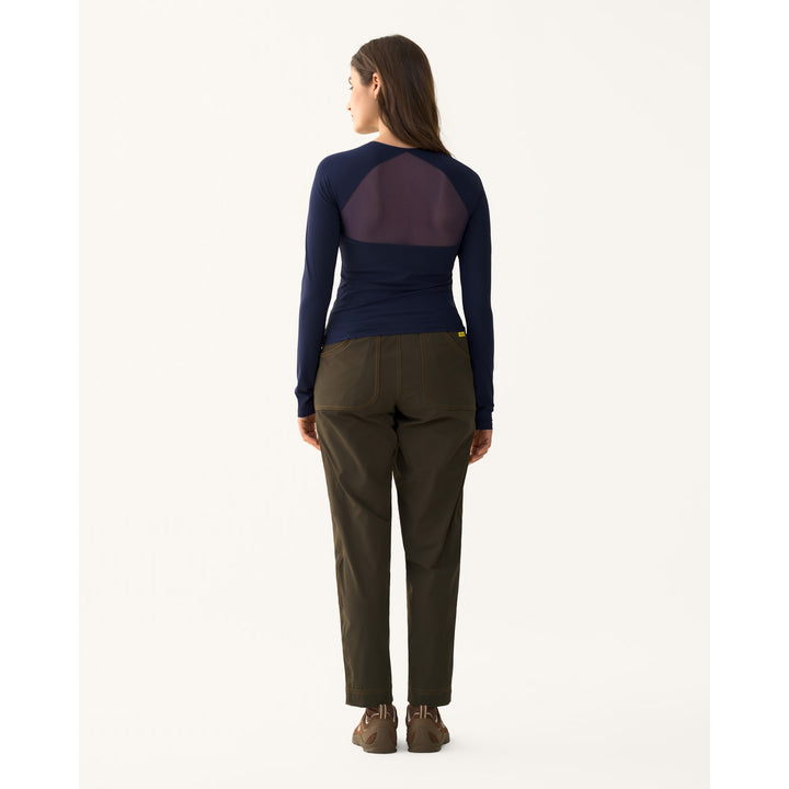 Hikerkind Trail Long-Sleeve T-Shirt - Women's Woad
