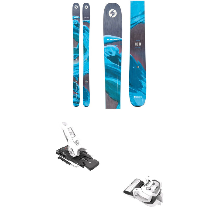 Blizzard Rustler 10 Skis + Tyrolia Protector + Attack 14 GW Ski Bindings 2027