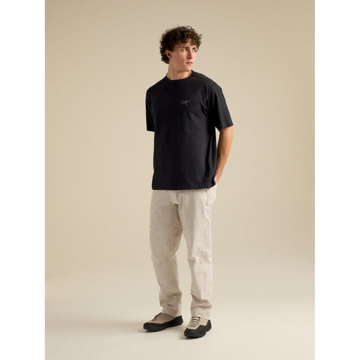 Arc'teryx Kragg Cotton Emblem Crew Short-Sleeve Shirt - Men's Black