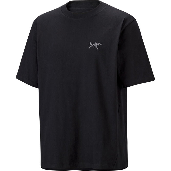 Arc'teryx Kragg Cotton Emblem Crew Short-Sleeve Shirt - Men's Black