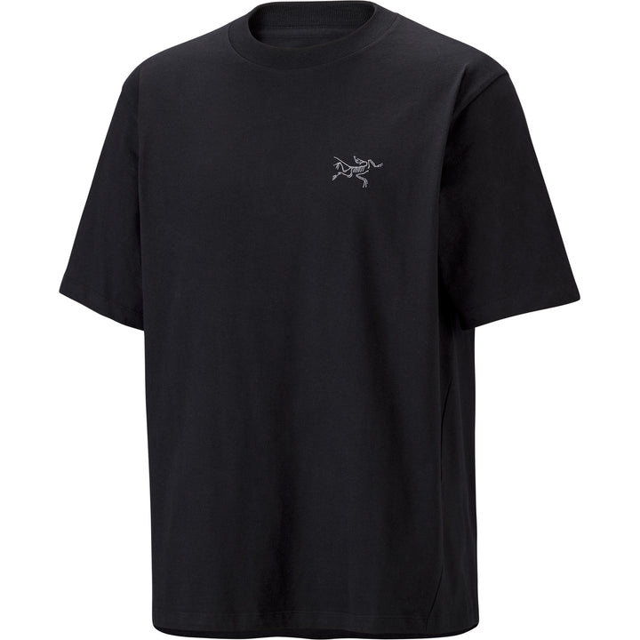 Arc'teryx Kragg Cotton Emblem Crew Short-Sleeve Shirt - Men's Black