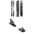 Blizzard Canvas 100 Skis + Salomon Strive 12 GW Ski Bindings 2027
