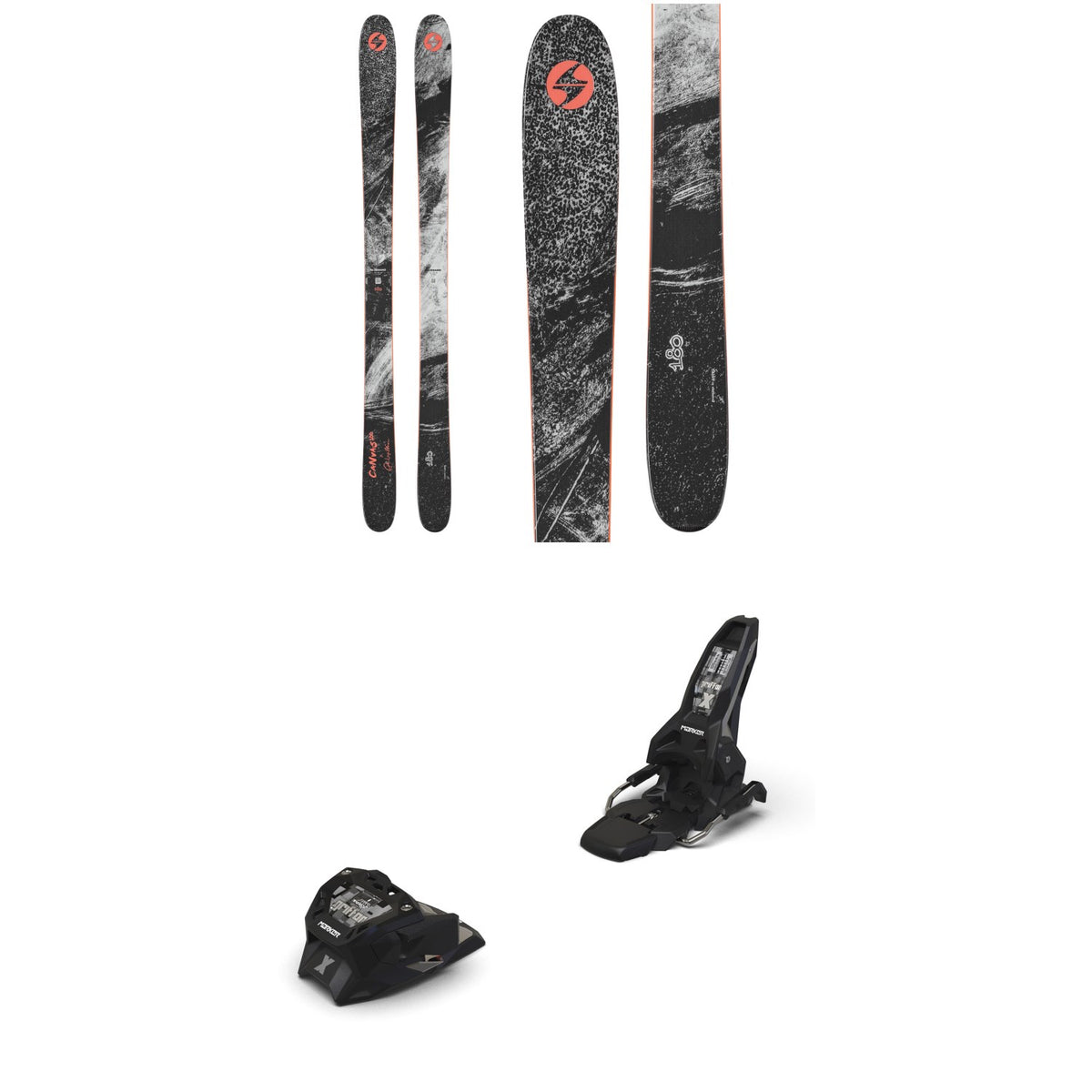 Blizzard Canvas 100 Skis + Marker Griffon X 13 Ski Bindings 2027