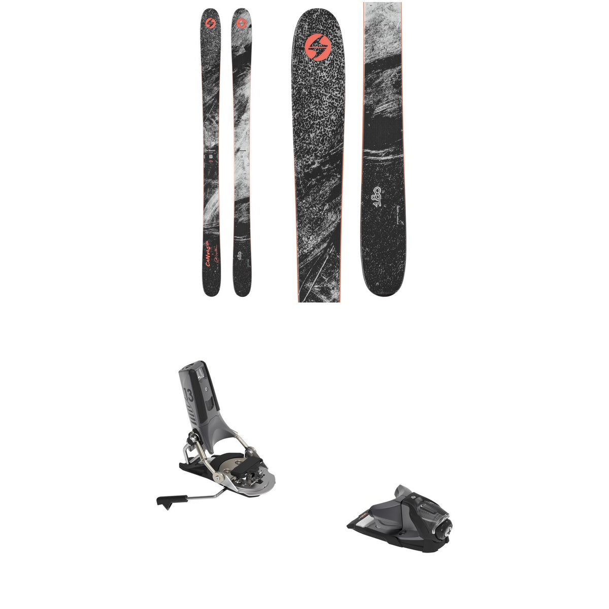 Blizzard Canvas 100 Skis + Look Pivot 2.0 13 GW Ski Bindings 2027