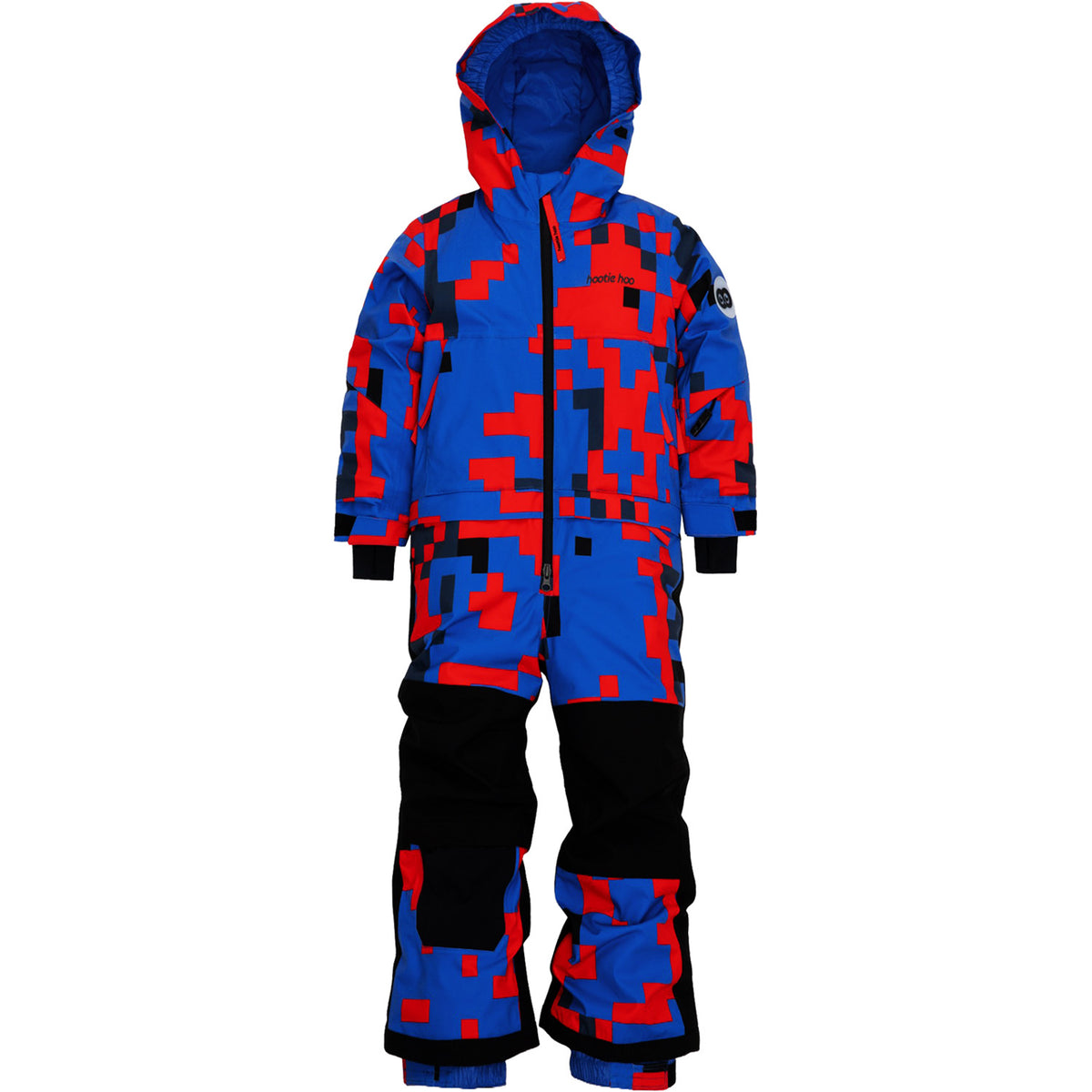 Hootie Hoo Vista 2L Insulated Snowsuit - Toddlers' Vivid Blue Block Camo