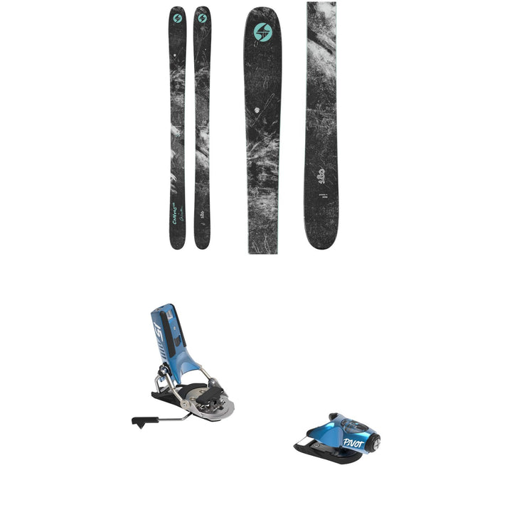Blizzard Canvas 108 Skis + Look Pivot 2.0 15 GW Ski Bindings 2027
