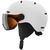 Salomon Orka Visor Helmet - Kids' White/Flash Silver