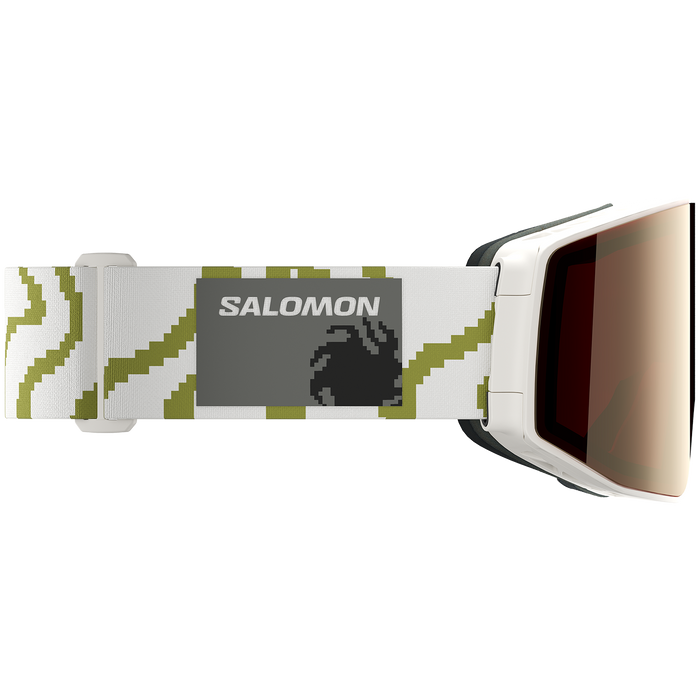 Salomon Sentry Prime Sigma Goggles Marshmallow/Sigma Gun Metal + Sigma Light Blue