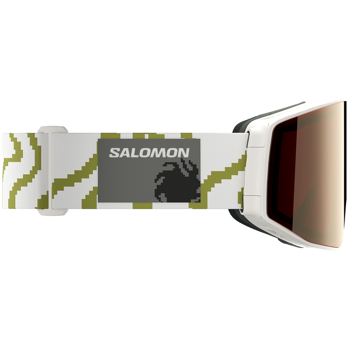 Salomon Sentry Prime Sigma Goggles Marshmallow/Sigma Gun Metal + Sigma Light Blue