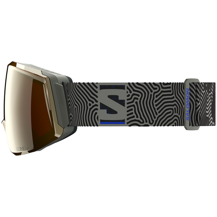 Salomon Skarn Prime Sigma Goggles Castor Gray/Sigma Black Gold + Sigma Light Blue
