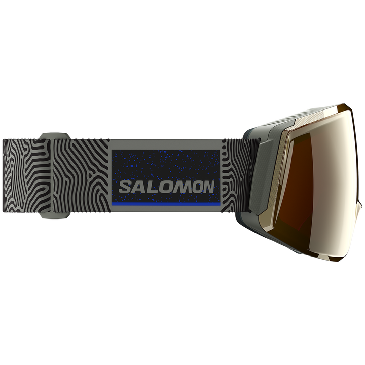 Salomon Skarn Prime Sigma Goggles Castor Gray/Sigma Black Gold + Sigma Light Blue