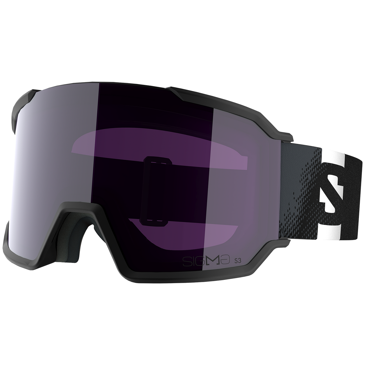 Salomon S/View 3 Sigma Goggles Black/Sigma Sky Blue