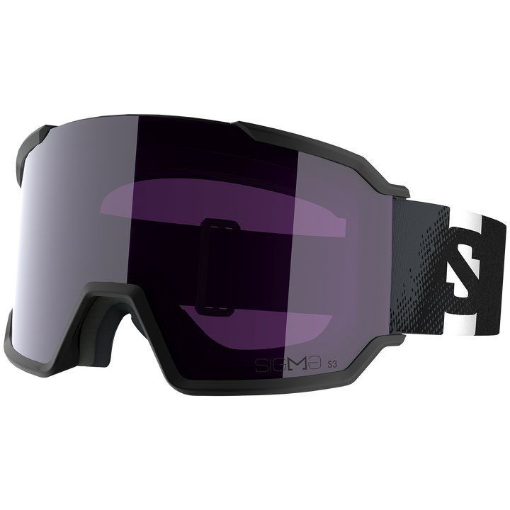 Salomon S/View 3 Sigma Goggles Black/Sigma Sky Blue