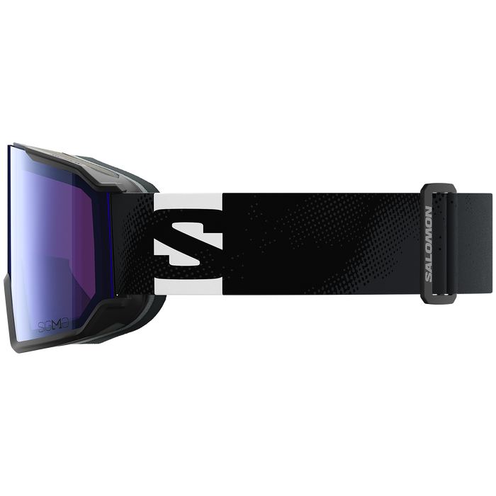 Salomon S/View 3 Sigma Low Bridge Fit Goggles Black/Sigma Ice Blue