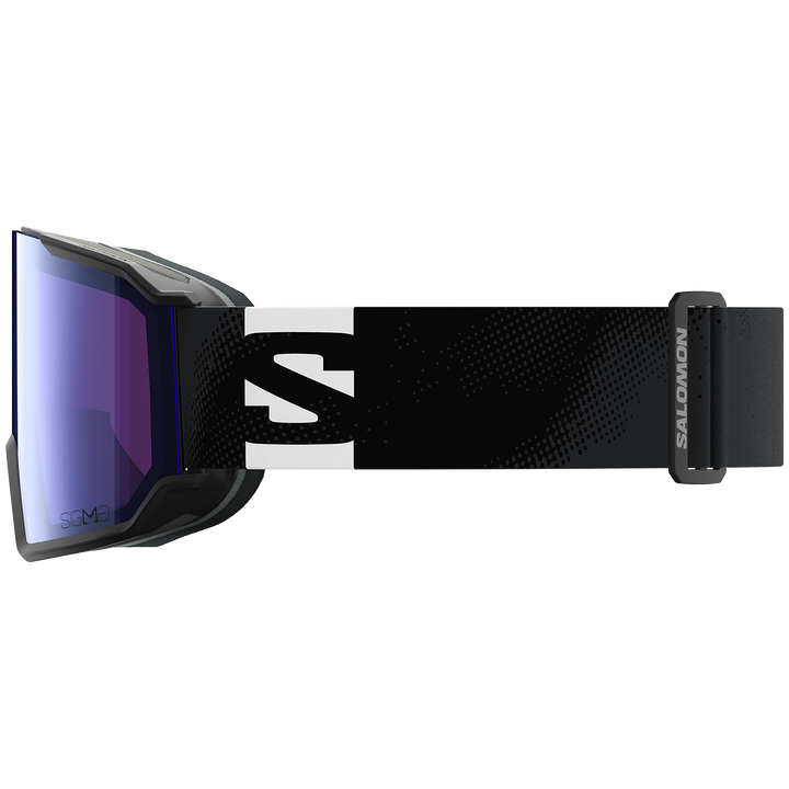Salomon S/View 3 Sigma Low Bridge Fit Goggles Black/Sigma Ice Blue