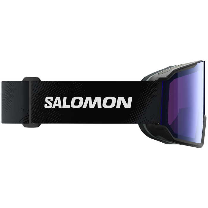 Salomon S/View 3 Sigma Low Bridge Fit Goggles Black/Sigma Ice Blue