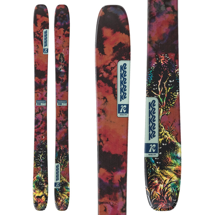 K2 Reckoner 110 W Skis + Marker Griffon 13 Demo Ski Bindings 2025